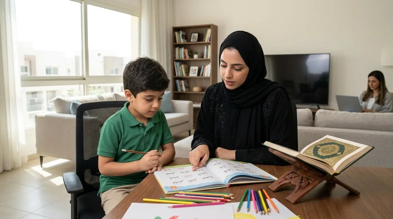 معلمة خصوصي تجي البيت لتأسيس مادة لغتي والقرآن الكريم منصة أفق
