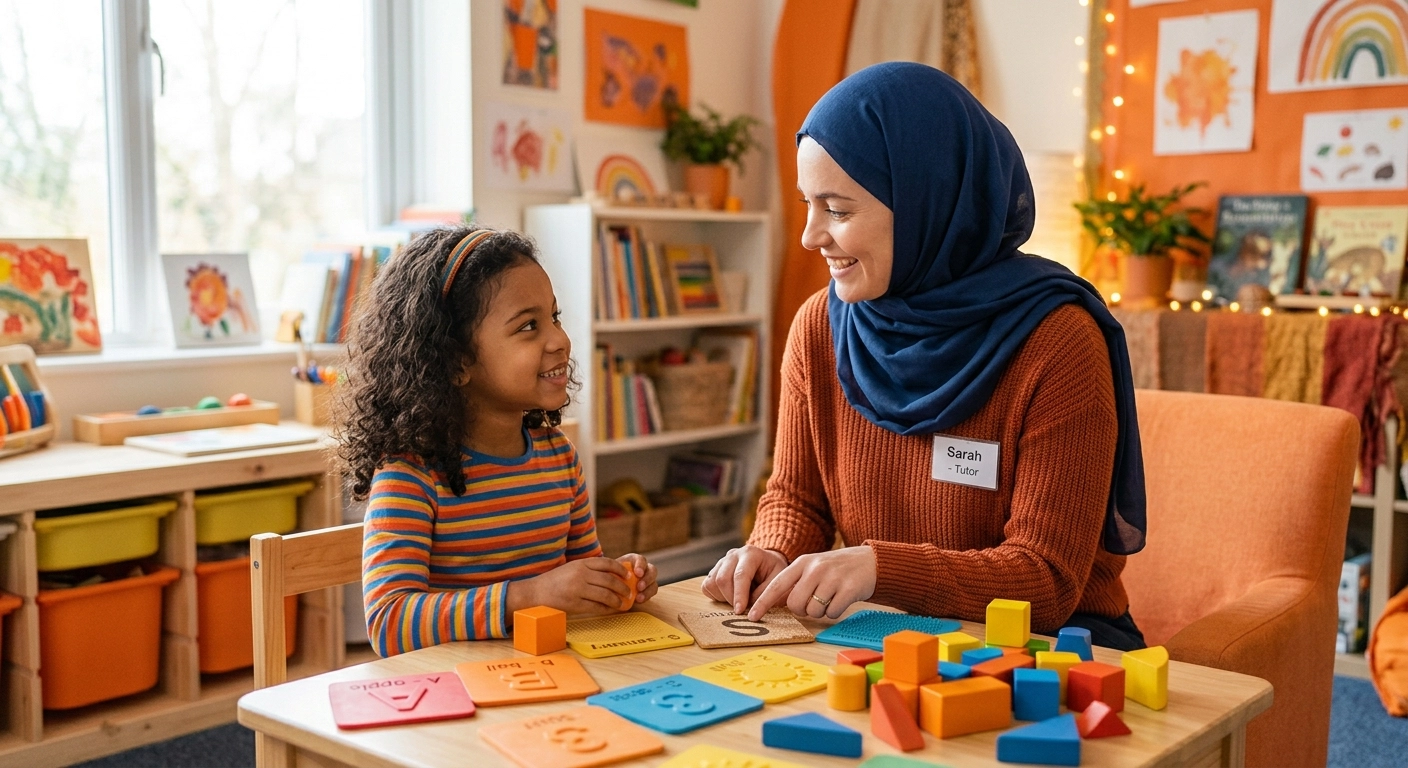 افضل معلمة صعوبات تعلم وتأسيس منصة أفق
