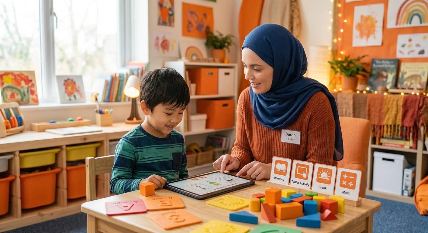 افضل معلمة صعوبات تعلم وتأسيس خطط علاجية فردية