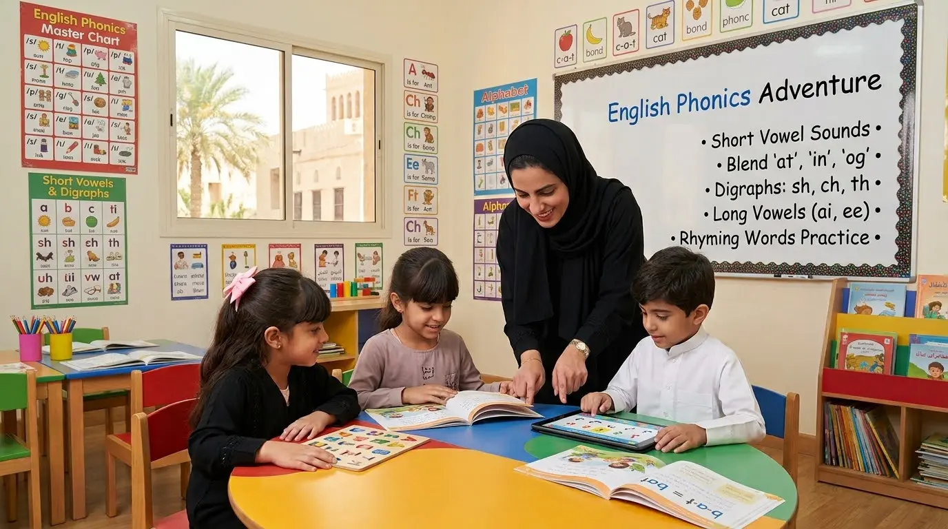 معلم ومعلمة تأسيس بجدة للغة الإنجليزية والـ Phonics