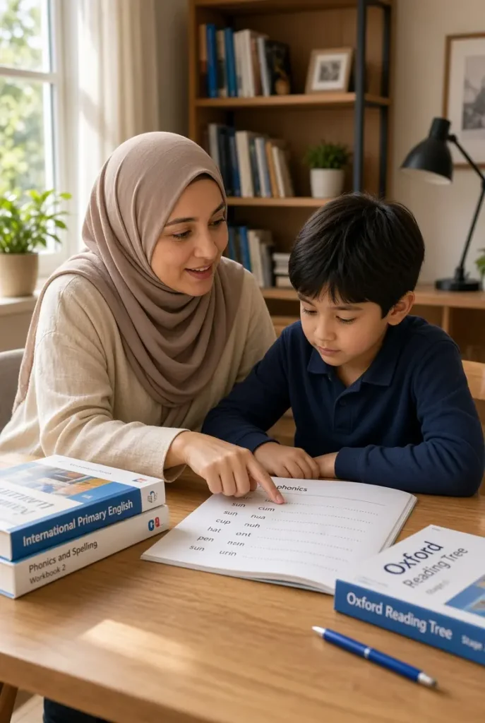 معلمة تأسيس لغة إنجليزية وأسس المناهج الانترناشونال منصة أفق