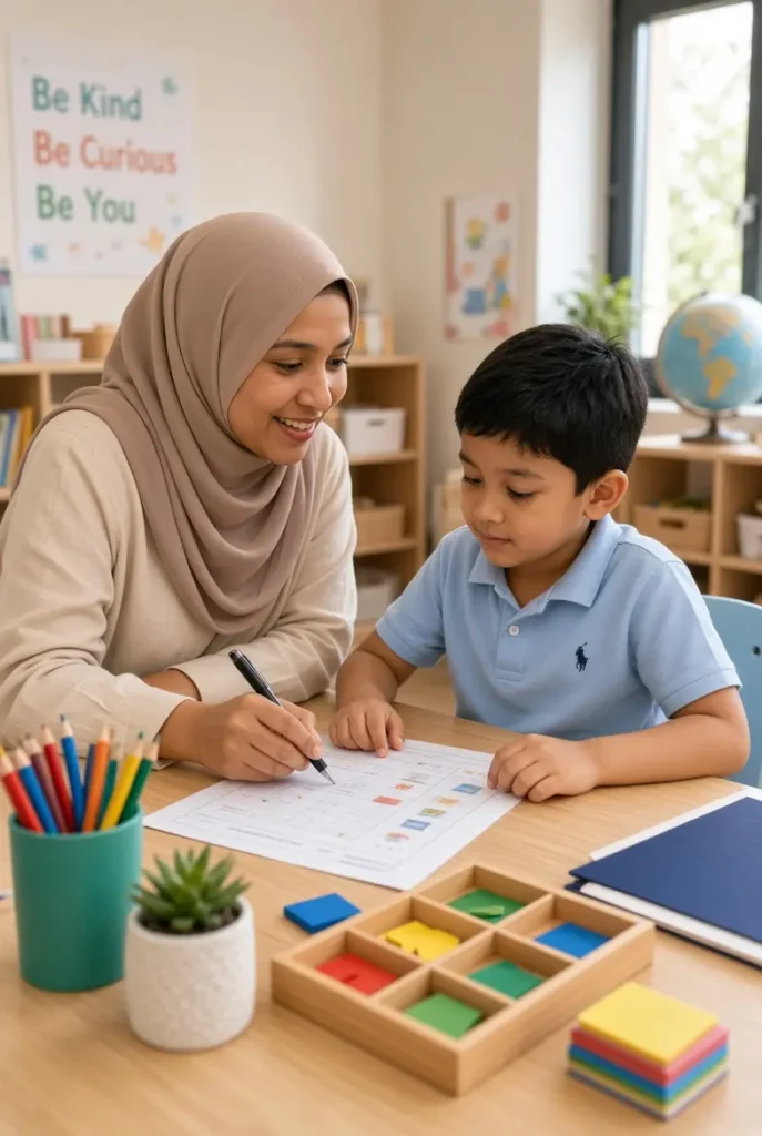 معلمات تأسيس أطفال واختبارات القبول منصة أفق