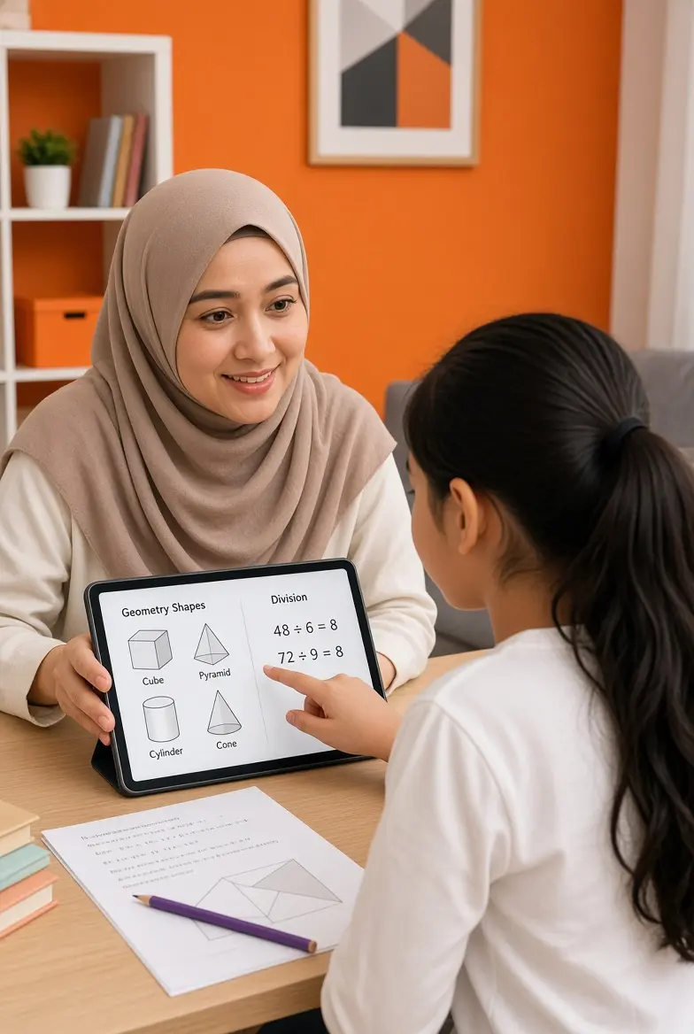 معلمة رياضيات ابتدائي بجدة والرياض زيارات منزلية